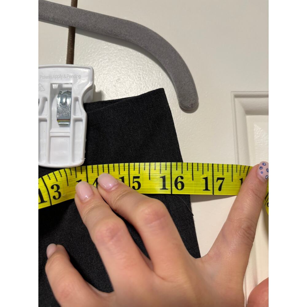 Zara Black Cropped Dress Pants Size 8 - Picture 4 of 8